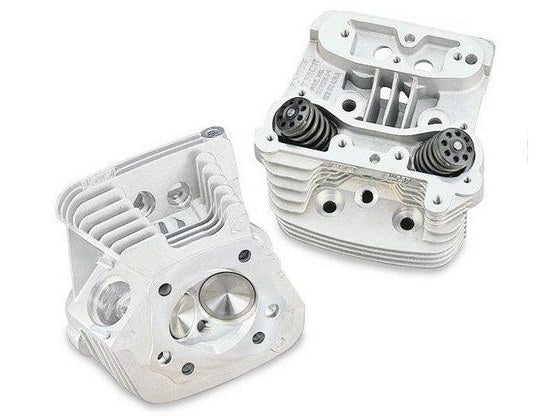 76cc Cylinder Head Kit – Silver. Fits Big Twin 1986-1999.