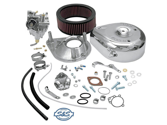 Super E Carburettor Kit. Fits Big Twin 1966-1978.