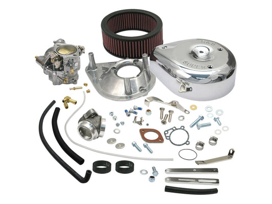 Super E Carburettor Kit. Fits Big Twin 1979-1984.