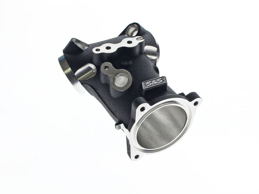 Premium 55mm CNC Ported Performance Intake Manifold – Black. Fits Milwaukee-Eight 2017-2024