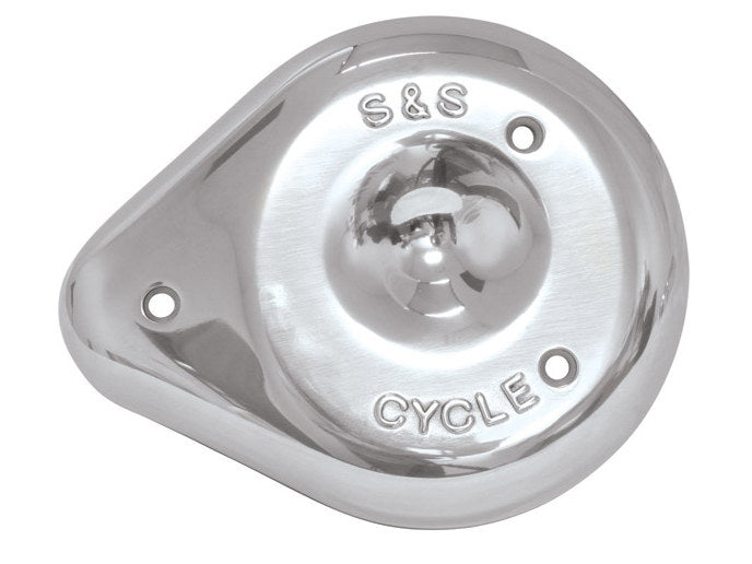 Teardrop Air Cleaner Cover – Chrome.