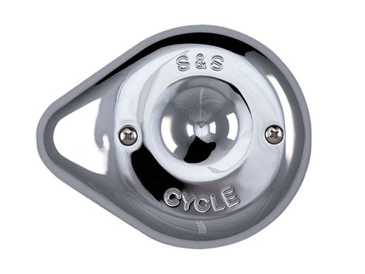Stealth Mini Teardrop Air Cleaner Cover – Chrome.