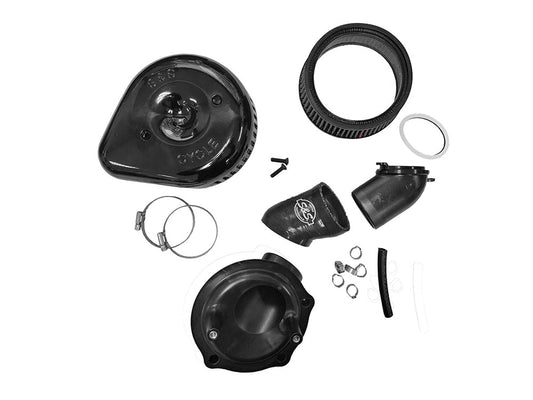 Stealth Teardrop Air Cleaner Kit – Gloss Black. Fits Indian Challenger 2020up, Pursuit 2022up, 2025up Chieftain PowerPlus and 2025up Roadmaster PowerPlus