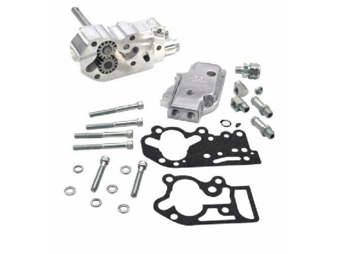 Oil Pump – Polished. Fits Big Twins 1992-1999.