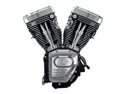 111ci Twin Cam A Engine – Black with Chrome. Fits Dyna 1999-2005 & Touring 1999-2006 Models.