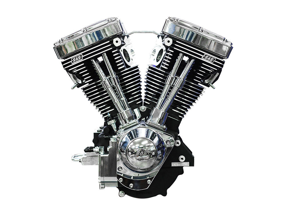 124ci Evo Engine – Black With Chrome Covers