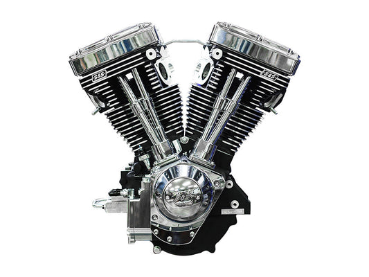 124ci Evo Engine – Black With Chrome Covers