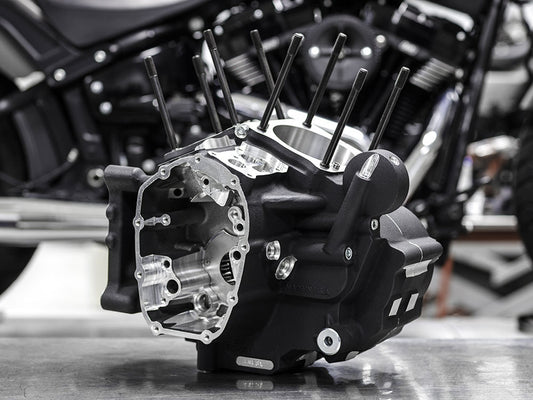Crankcase Assembly – Black. Fits Softail 2018up