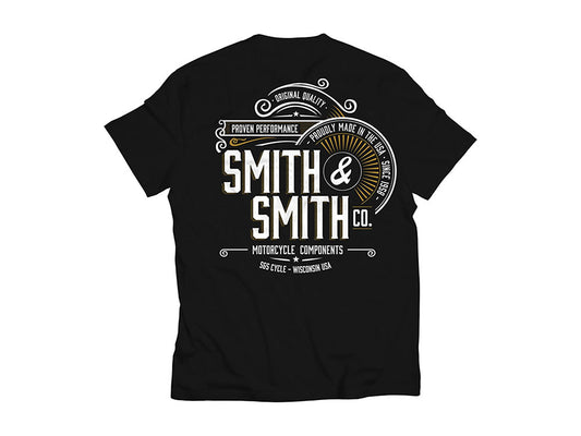 S&S Cycle Black Western T-Shirt – 2X-Large