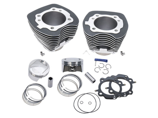 98ci Big Bore Kit – Black. Fits Big Twin 1999-2006.