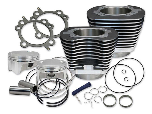 107ci Big Bore Kit – Black. Fits Twin Cam 2007-2017.