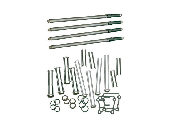 Standard Adjustable Pushrod Kit – Chrome. Fits Twin Cam 1999-2017.