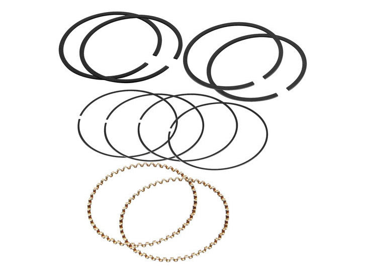 Standard Piston Rings. Fits Big Twin 1966-1999 & Sportster 1986-2003 with 3-5/8in. Bore.