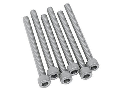 3/8-16 x 2-1/2in. UNC Button Head Allen Bolts – Chrome. Pack 10.