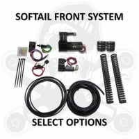 DIRTY AIR Front Air Ride Kit - SOFTAIL DYNA