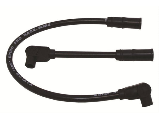 10.4mm Spark Plug Wire Set – Black. Fits Softail 2000-2017 and Dyna 1999-2017.