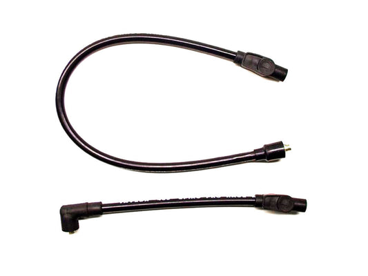 10.4mm Spark Plug Wire Set – Black. Fits Touring 1980-1998 and Sportster 1986-2003.