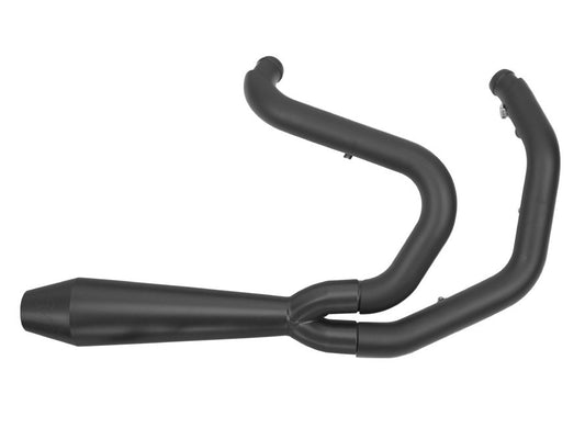 Megaphone Gen II 2-into-1 Exhaust – Black. Fits Sportster 2014-2021