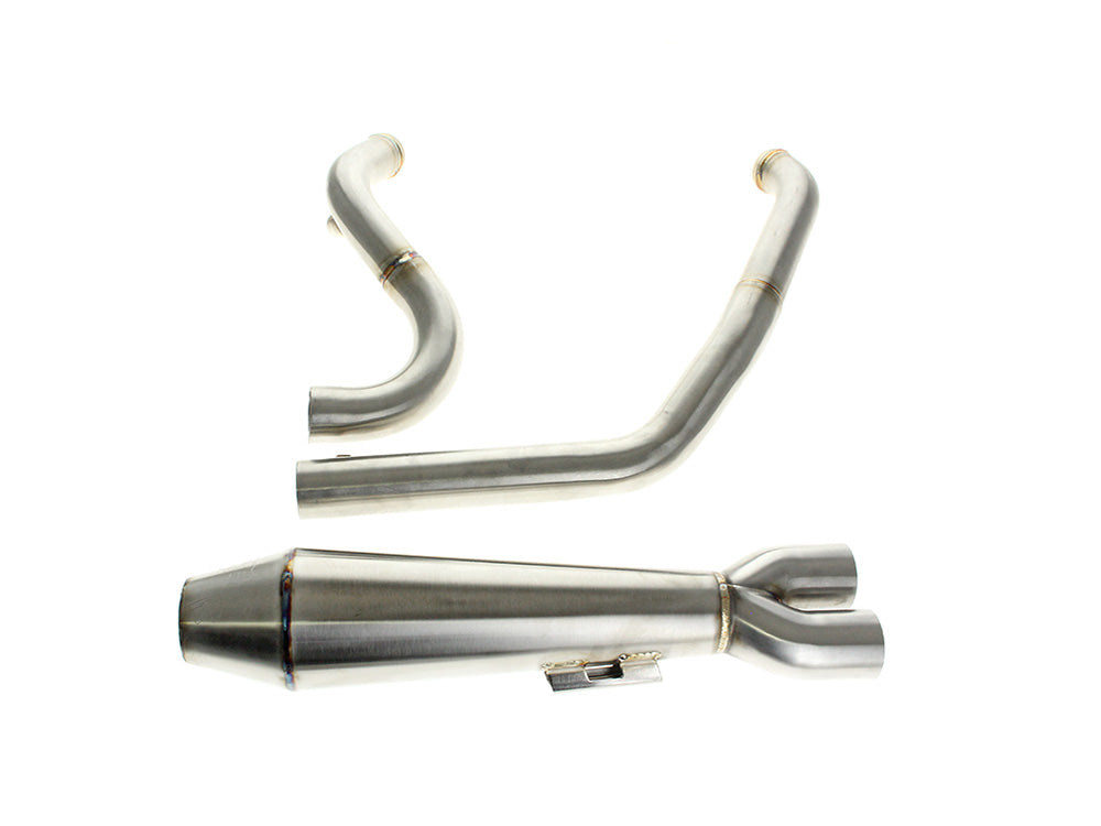 Megaphone Gen II 2-into-1 Exhaust – Stainless Steel. Fits Touring 2017up