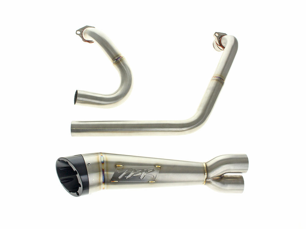 Shorty Turnout 2-into-1 Exhaust – Stainless Steel. Fits Indian Challenger 2020up