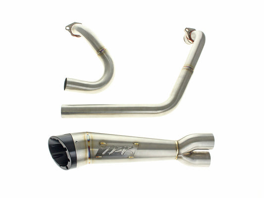 Shorty Turnout 2-into-1 Exhaust – Stainless Steel. Fits Indian Challenger 2020up
