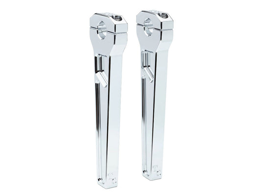 8in. Straight Two Piece Riser Kit – Chrome. Fits 1-1/8in. Handlebar.