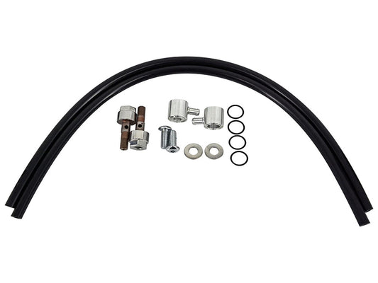 External Breather Kit. Fits Twin Cam Trask Assualt Charge Air Cleaners.