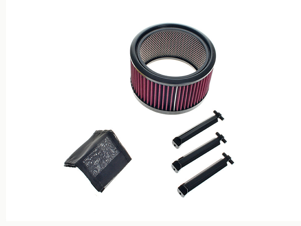 Big Power Filter Kit – Gloss Black. Fits Assault Charge Air Cleaners.