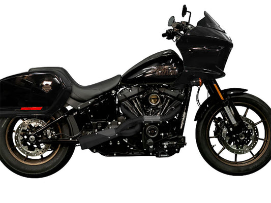 Big Sexy Performance 2-into-1 Exhaust – Black. Fits Softail 2018up.