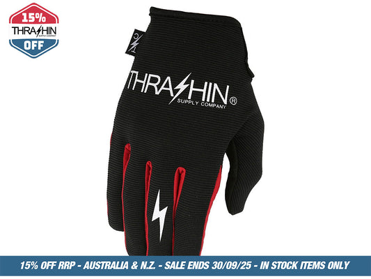 Black & Red Stealth Gloves – Size X-Large.