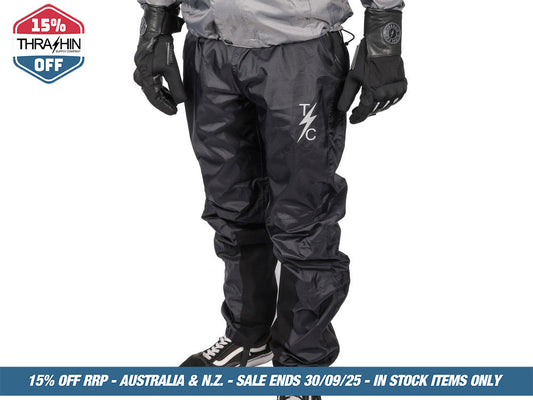 Large/X-Large, Mission Waterproof Rain Pants – Black