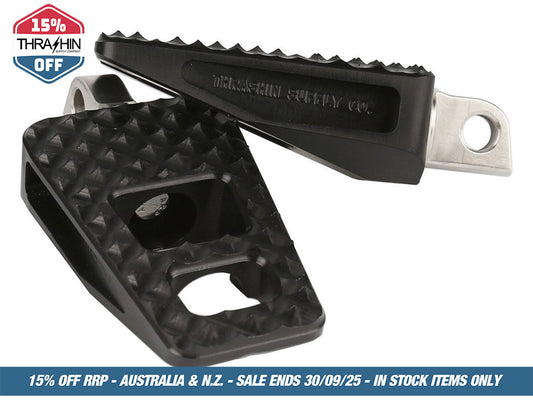 P-54 Footpegs with HD Male Mount – Black.