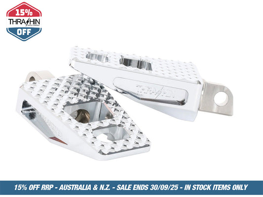 P-54 Footpegs with HD Male Mount – Chrome