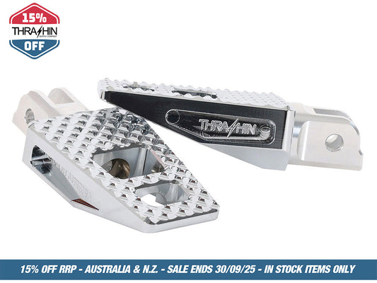 P-54 Footpegs – Chrome. Fits Softail 2018up Front Rider