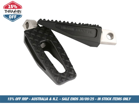 P-54 Slim Footpegs with HD Male Mount – Black.