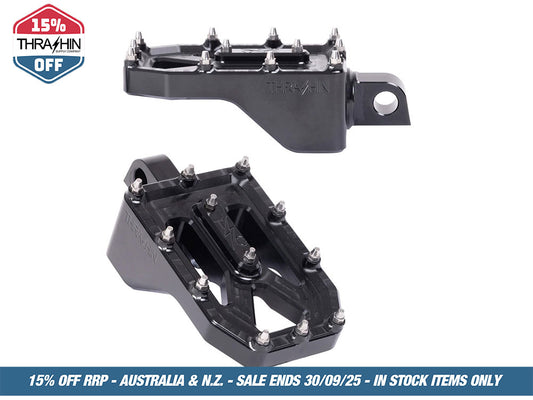 Aggressor Footpegs – Black.