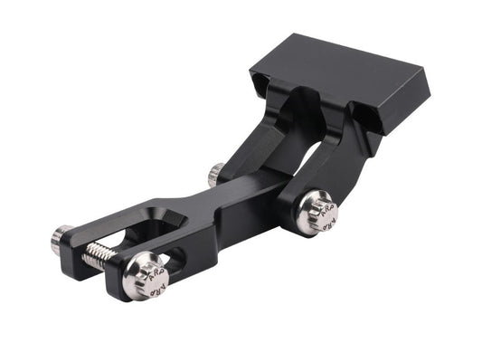 Thrashin OG Risers to Gauges Relocation Bracket – Black. Fits Road Glide 2015up.