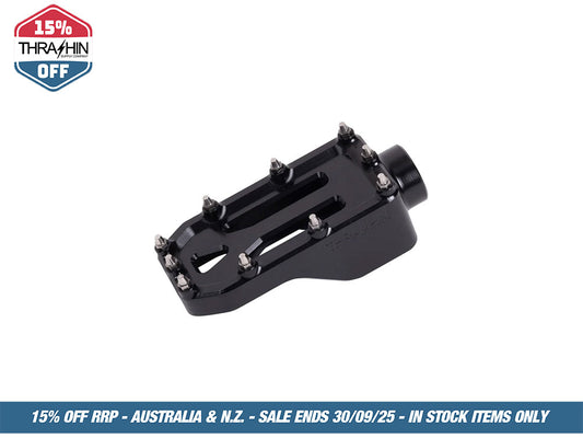 Aggressor Brake Arm Pedal – Black. Touring 2014up (Using Thrashin Brake Arms)