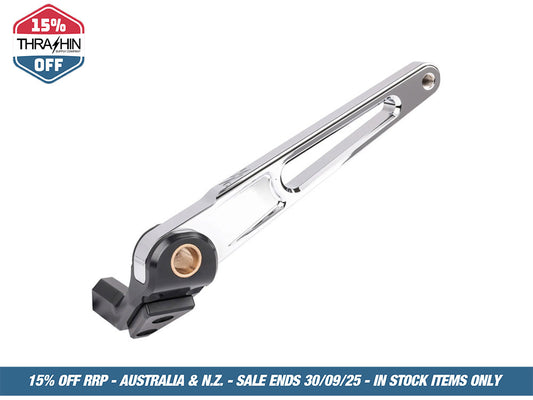 Brake Pedal Arm – Chrome. Fits Softail 2018up with Mid Controls.