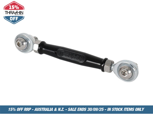 Adjustable Brake Linkage – Black. Fits Softail 2018up with Mid Controls.