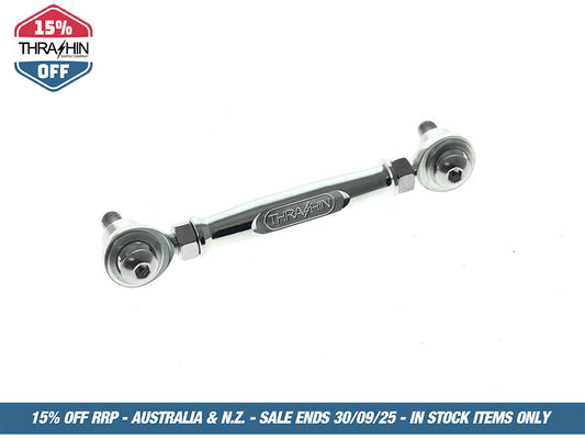 Adjustable Brake Linkage – Chrome. Fits Softail 2018up with Mid Controls.