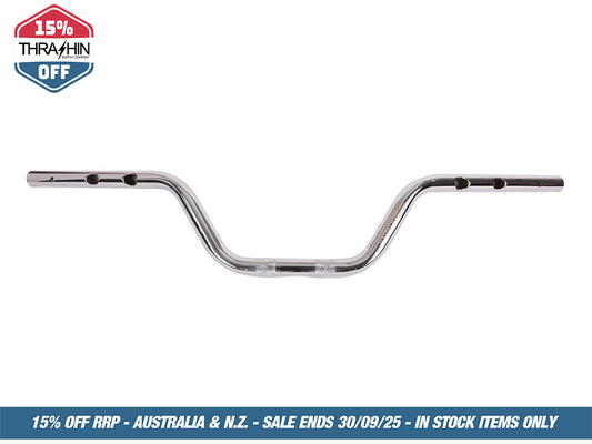 High Bend Bars – Chrome. Fits CVO Touring 2023up, Street Glide & Road Glide 2024up, Touring 2025up & Softail 2025up