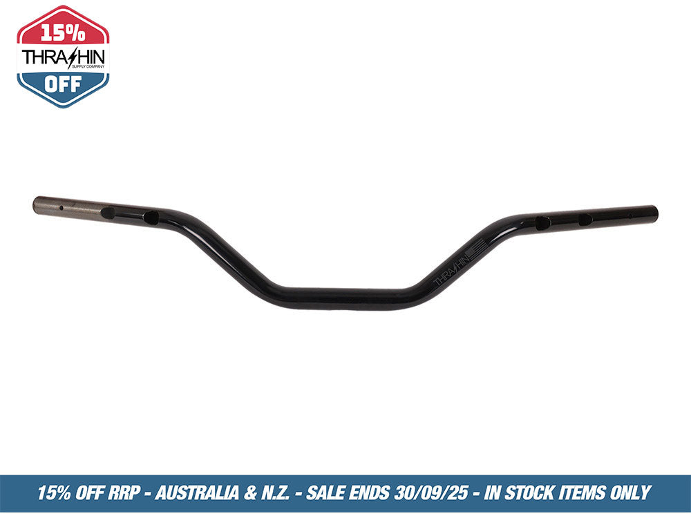 Mid Bend Bars – Black. Fits CVO Touring 2023up, Street Glide & Road Glide 2024up, Touring 2025up & Softail 2025up