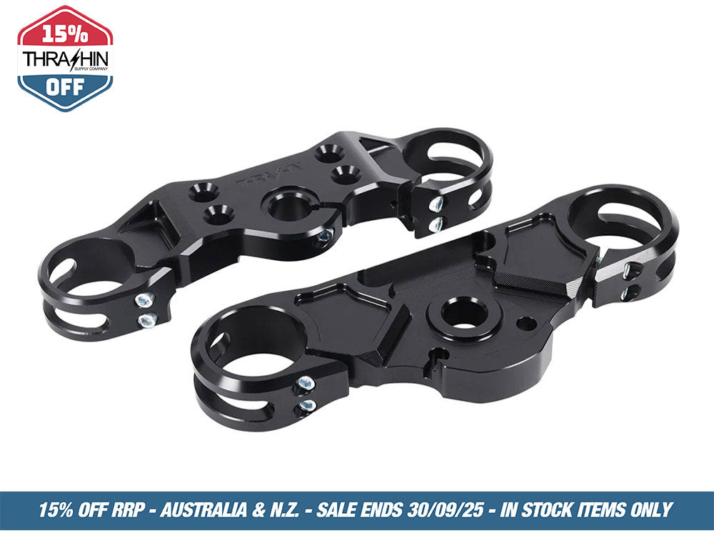 Triple Tree Kit – Black. Fits Low Rider ST 2022up
