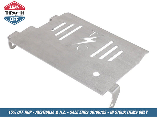 Skid Plate – Raw. Fits CVO Touring 2023up & Street Glide & Road Glide 2024up