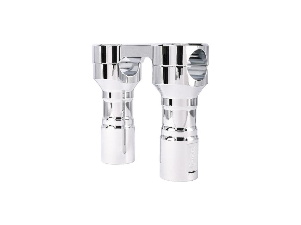 4in. Hole Shot Risers – Chrome