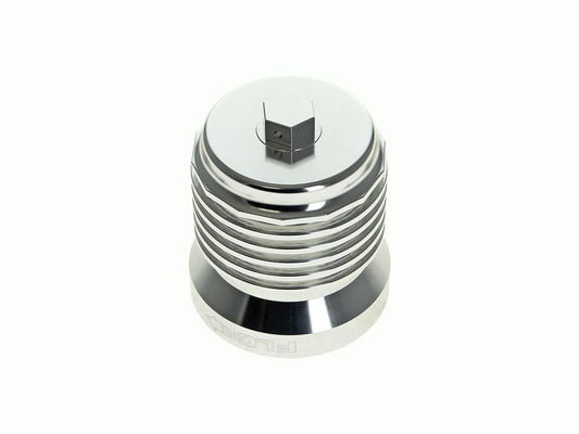 FLO Reusable Oil Filter – Polished. Fits Milwaukee Eight 2017up, Twin Cam 1999-2017, Evolution 1984-1999 & Sportster 1984-2021
