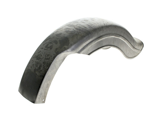 Rear Universal Fat Bob Style Fender with Left Side Chain Cut Away – Raw