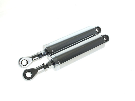 Rear Shock Absorbers – Chrome. Fits Softail 1984-1999