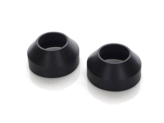 35mm Showa Forks Boots – Black. Fits H-D 1975-1987 with Narrow Glide Front End.